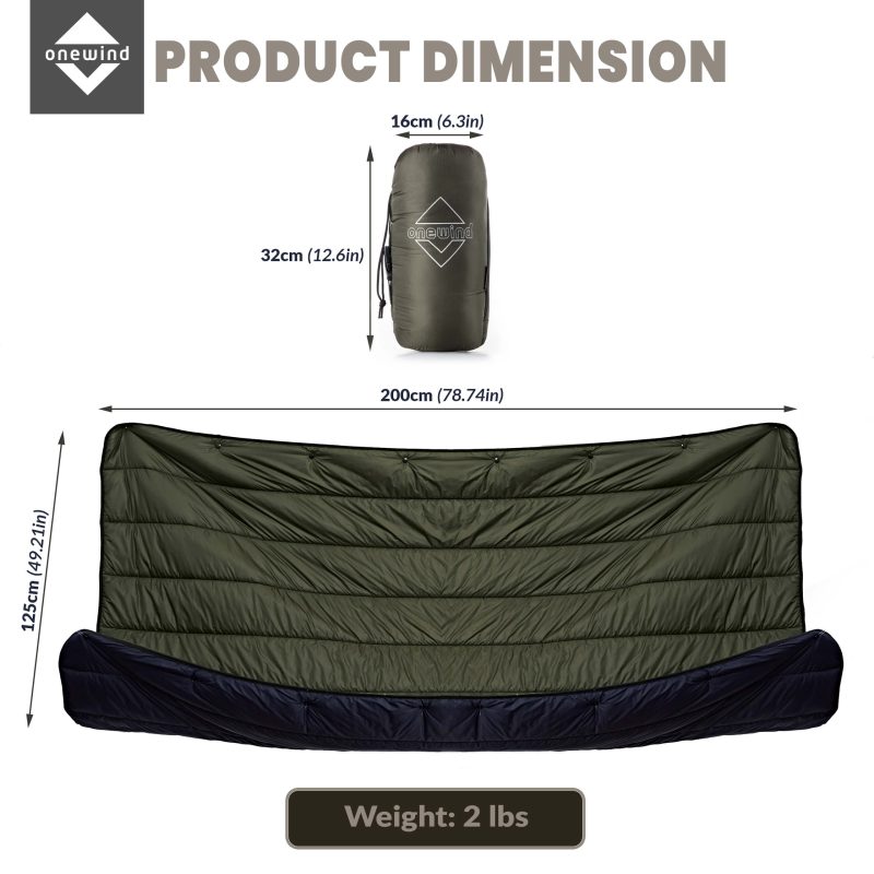 Camping Blanket OD Green - Image 7