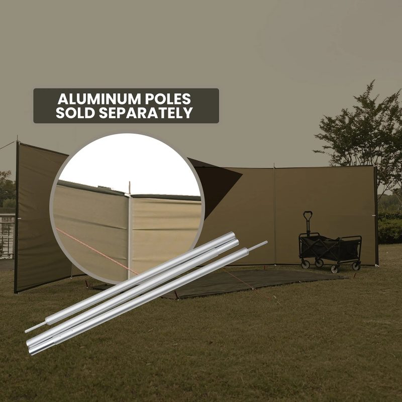 6M Camping Windscreen/ Outdoor Privacy Wall - Image 6