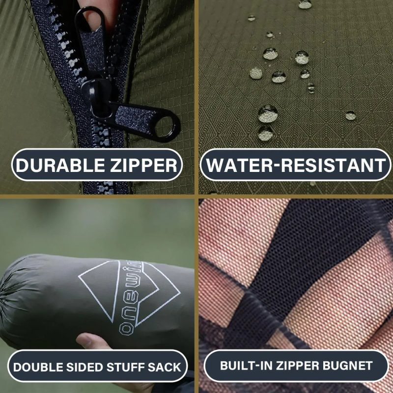 Airstream 11' Hammock with Detachable Zipper Bugnet and Wind Sock - Image 3