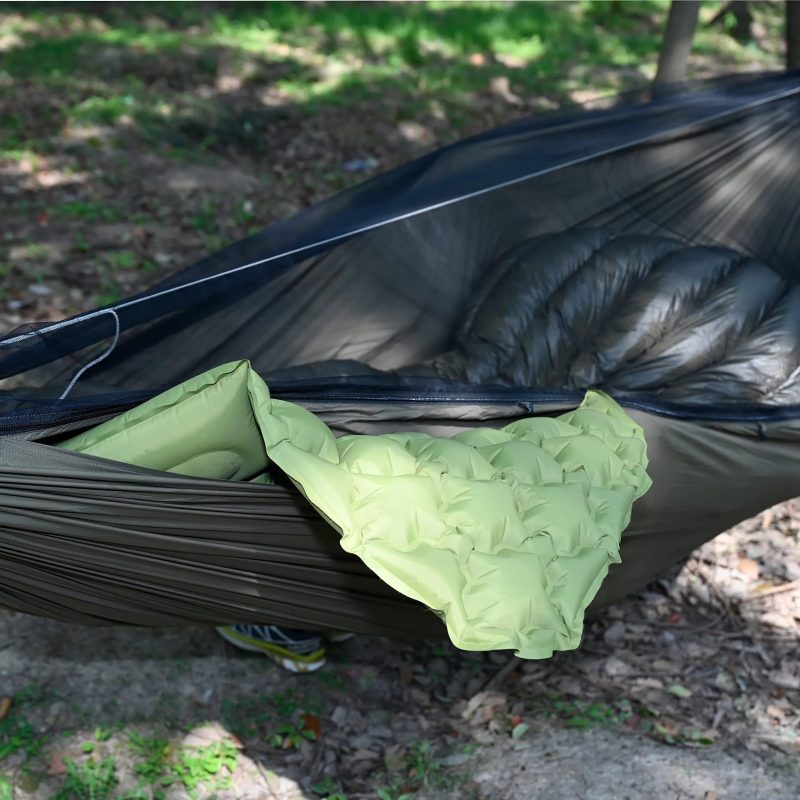 Northers 11' Zipper Double-Layer Camping Hammock - Image 4