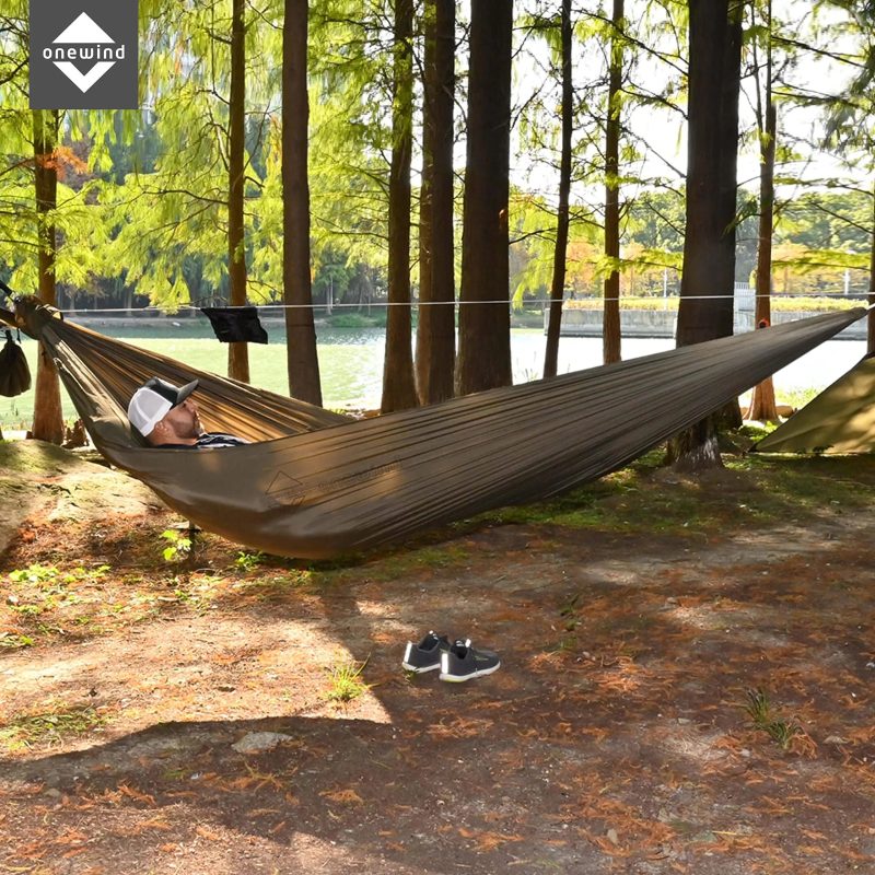 Vortex 12' Double Layers Ultralight Camping Hammock - Image 5