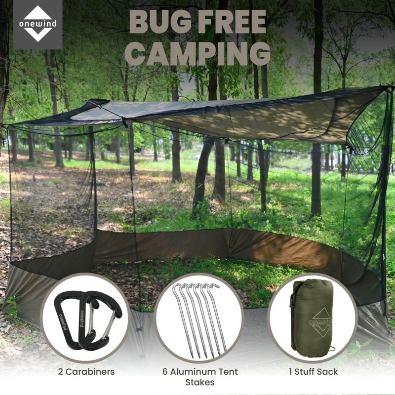 Hammock Screen House Tarp Mosquito Net - Image 3